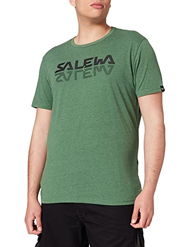 SALEWA Reflection Dri-rel M S/S tee - Camiseta para Hombre, Hombre, Camiseta, 00-0000027852, Verde, X-Large