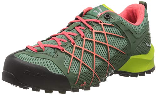 Salewa WS Wildfire, Zapatos de Senderismo Mujer, Azul (Myrtle/Tender Shot), 37 EU