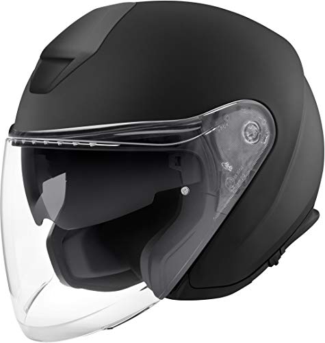 SCHUBERTH M1 Pro Negro Mate Abierto Casco De Motocicleta Tamano M