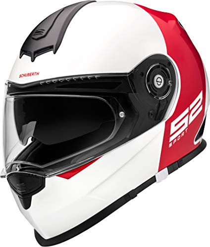 SCHUBERTH S2 Sport Redux - Casco integral para motocicleta, color rojo