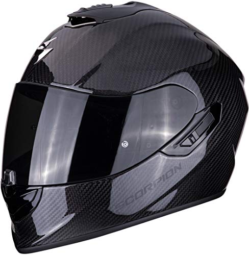 Scorpion NC Casco per Moto, Hombre, Negro, XL