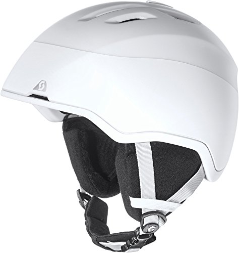 SCOTT Seeker Casco de esquí, otoño/Invierno, Unisex, Color Blanco Mate, tamaño Medium