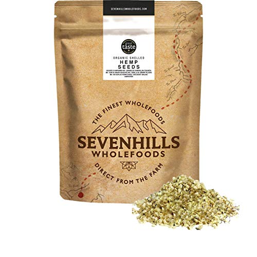 Sevenhills Wholefoods Semilla De Cáñamo Peladas Crudas Orgánico 500g