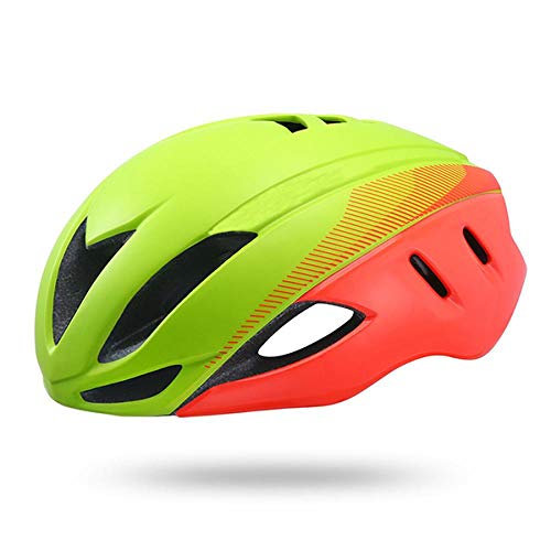 SFBBBO Casco Bicicleta Ciclismo de triatlón de MTB de Carretera de de contrarreloj Aero para Adultos 250g COLOR5