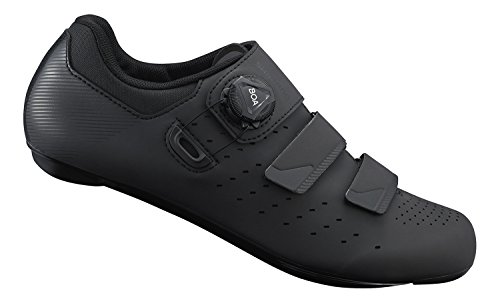 Shimano SH M RD RP4 NegroRO T-42, Zapatillas de Ciclismo de Carretera Hombre, Negro (Negro 000), 42 EU