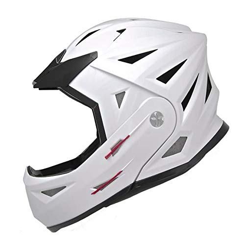 SHIRO - 000813-0001-XS/449 : SHIRO - 000813-0001-XS/449 : Casco Modular Desmontable Deportes de Riesgo SH-204 X-Treme Color Blanco Talla XS