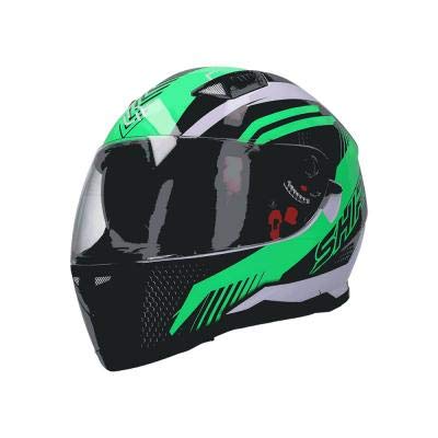 SHIRO - 001244-0058-M/449 : SHIRO - 001244-0058-M/449 : Casco Integral SH-881 SV MOTEGI II Color Verde Flu Talla M