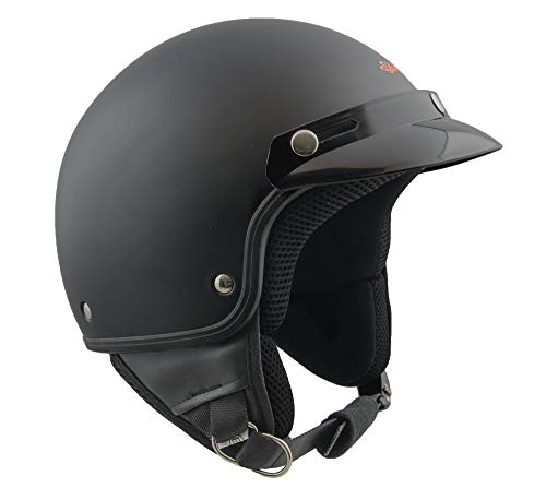 SKA-P 1FH-DFA-01 NEGRO GOMA (L) CASCO JET 1FH SMARTY VISERA