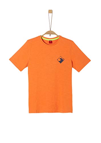 s.Oliver Junior T-Shirt Camiseta, 2325 Naranja Claro, M/Reg para Niños