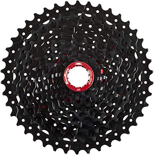 SunRace CSMX9X Cassette MTB, Adultos Unisex, Negro, Desarrollo 10-42 Dientes