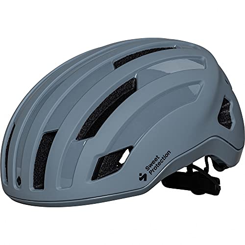 Sweet Protection Outrider Helmet Casco, Unisex, Color Gris Mate, Large