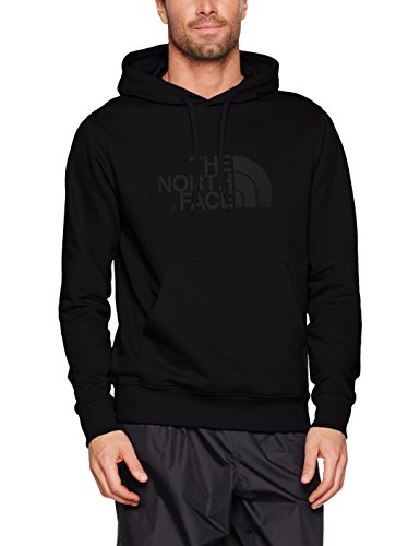 The North Face Light Drew Peak Sudadera, Hombre, TNF Black/TNF White, M