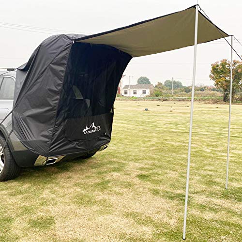 Tienda de campaña de coche para coche, toldo impermeable, toldo para caravana, portón trasero, toldo para SUV, Hatchback, furgoneta, sedán, camping, al aire libre