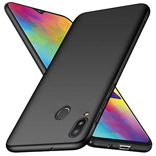 TopACE Funda para Teléfono Galaxy A40 Carcasa Dura Mate Ultrafina Funda Protectora a Prueba de Caídas Simple y Ligera Adecuado para Samsung Galaxy A40 (Negro)