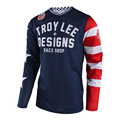 Troy Lee Designs Camiseta de Moto GP Air Americana con paneles ventilados para niños