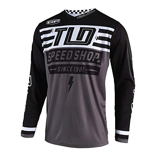 Troy Lee Designs - Camiseta de Moto GP Air Bolt Ultra ventilada XL Negro