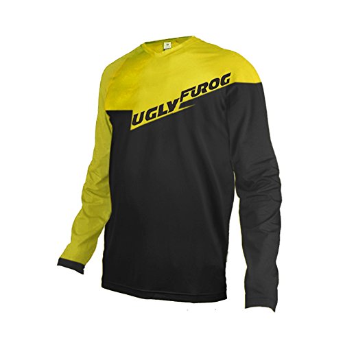 UGLYFROG Designs Bike Wear Bicicleta Hombre Invierno Fleece Termo Downhill Jersey MTB Motos Ciclismo Maillots Triatlón Ropa XHDJDT03