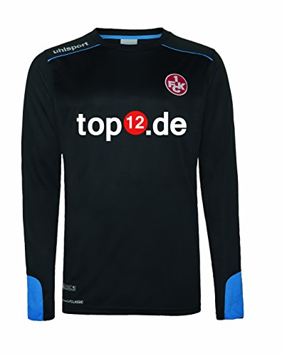 uhlsport FCK GK Tower Trikot LA 16/17 Camiseta, Hombre, Negro/Azul, Large