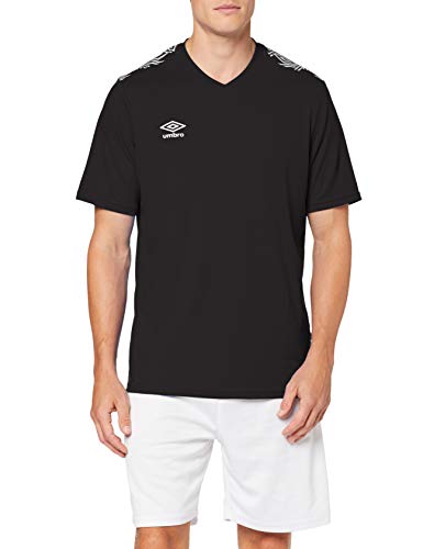 UMBRO Baikal Training Jersey Camiseta De Entrenamiento, Hombre, Negro, L