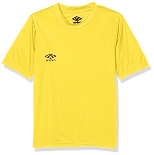 UMBRO Oblivion Jnr Camiseta de fútbol, niño, Amarillo, 8 años