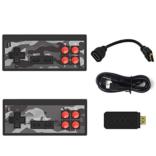 unknowns Videojuego Data Frog 4K, Consola integrada 1700 Juegos clásicos, Mini Consola Retro, Salida de Controlador inalámbrico, Reproductor Dual, Soporte para Descarga