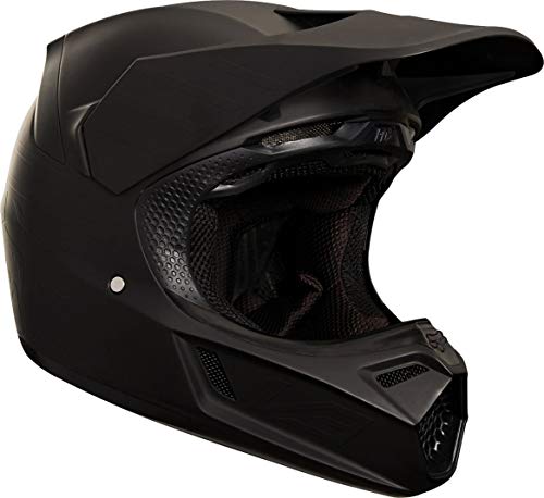 V3 Matte Carbon Helmet, ECE FOX Matt Black