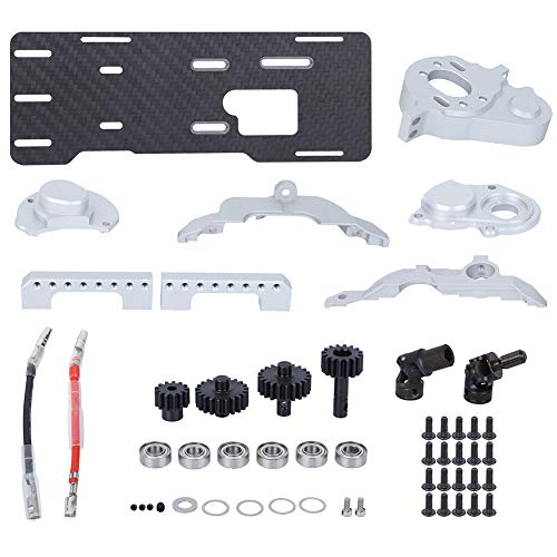 VGEBY Kit de Base de chasis de Caja de Cambios de Motor Delantero Apto para Modelos de la Serie TRAXXAS TRX4 1/10, artesanía de precisión sobre orugas