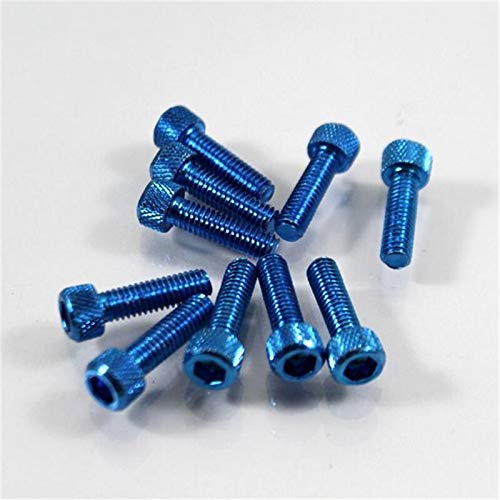 XFC-MTC, 10PCS Colorido Universal 6MM Kit de Carreras de Motocross Parte del carenado de la Suciedad Pit Bike Moto Tuercas de fijación de Pernos Accesorios de la Motocicleta Tornillo