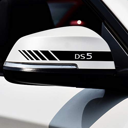 2 Uds Emblema Deportivo Reflectante Para Coche, CalcomaníAs Adhesivas Para Espejo Retrovisor, Para Citroen DS5