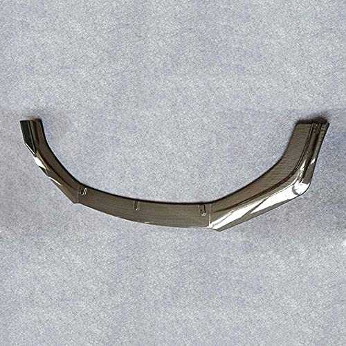 ABS Coche Parachoques Alerón Delantero Labio Spoiler para Peugeot 408 2014-2018 308 2012-2014, Choque Splitter Difusor Del Cubierta Proteccion Kit Carrocería