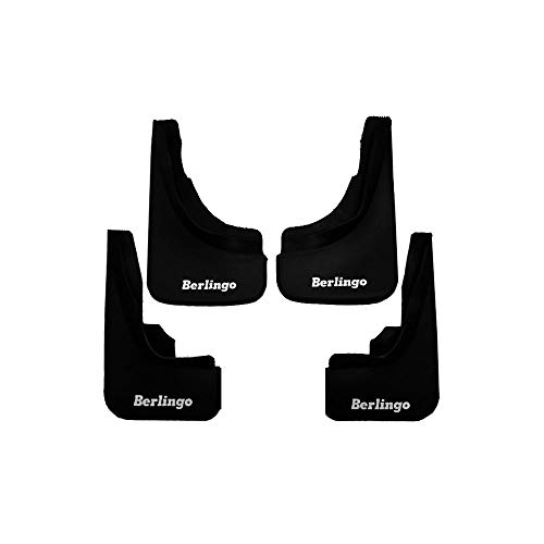 accessorypart Guardabarros para Citroen Berlingo Splash guardias barro aletas delante + detrás 4 piezas