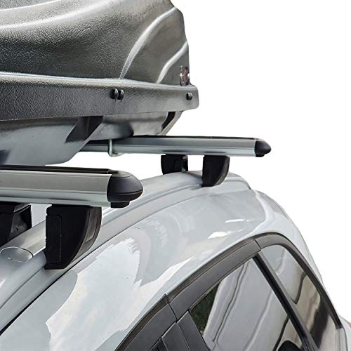 accessorypart Para Chevrolet Cruze SW 2012-2015 Barras de techo Aluminio Gris