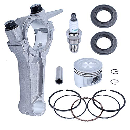 Adefol 68mm Anillos de pistón Biela Cigüeñal Sello de Aceite Kit para Honda GX160 Chino 168F 5.5HP Motor 13200-ZE1-010 13200-ZE1-010