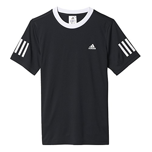 adidas B Club tee Camiseta de Tenis, niños, Negro (Blanco), 140