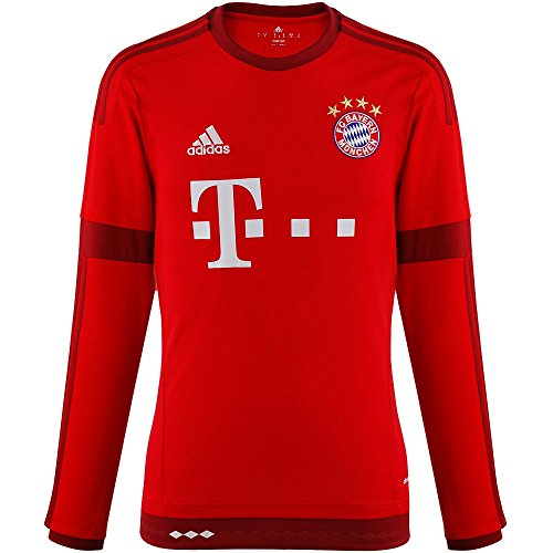 adidas Fußball Teamtrikot H Jersey Camiseta, Hombre, Blanco/Rojo/Negro, S