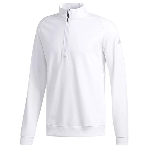 adidas Golf Classic Club - Sudadera con Cremallera 1/4 para Hombre, Color Blanco, pequeño