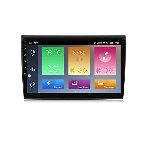 ADMLZQQ Android 10.0 Autoradio 2 DIN Radio de Coche 9" Estéreo Navegación para Fiat Bravo 2007-2012 Soporte Control del Volante, 5G 4G WiFi CarPlay Auto,M150