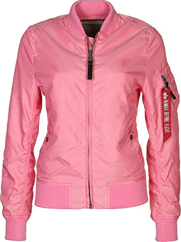 ALPHA INDUSTRIES MA-1 TT Wmn Chaqueta, Pink, S para Mujer