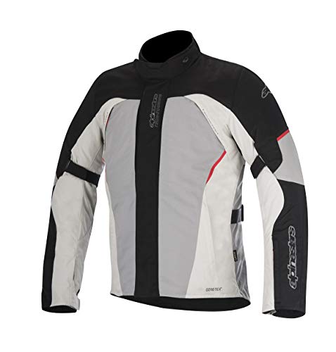 Alpinestars Ares Goretex - Chaqueta de moto (talla L), color negro y gris