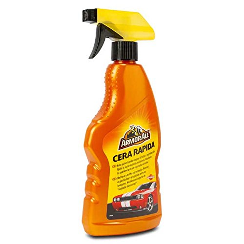 Armor All AA44500SP Cera Rápida en Spray 500 ml. Mejora la Intensidad del Color, el Brillo y laprotección