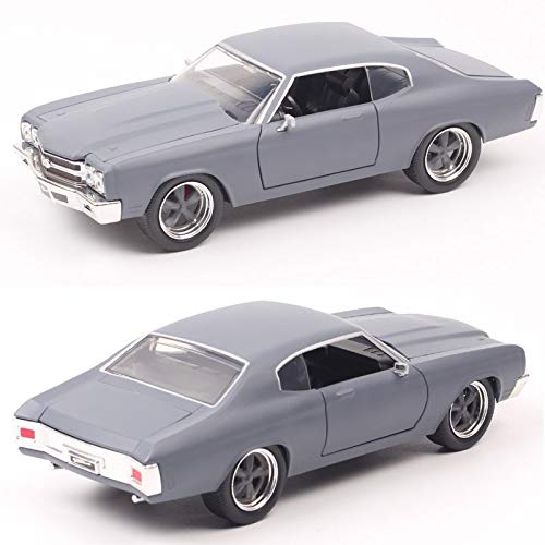 Auto modelo Clásicos De Escala 1:24 Para Niños 1970 Chevrolet Chevelle Ss Diecast Chevy Muscle Car Modelo Metal Auto Vehículo Miniaturas Niños