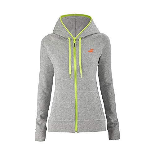 Babolat Chaqueta Logo Gris Mujer