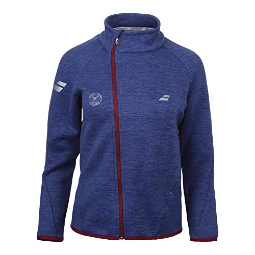 Babolat, Performance Wimbledon Trainingsjacke Damen-Blau, Rot, M Chaquetas, Mujer, Azul, Medium