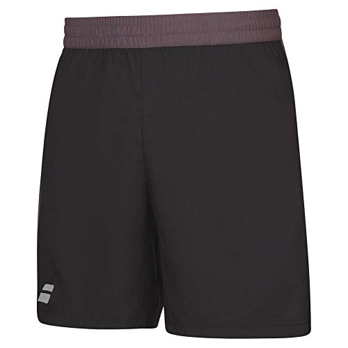 Babolat Play Short Men Pantalón Corto, Hombre, Black/Black, l