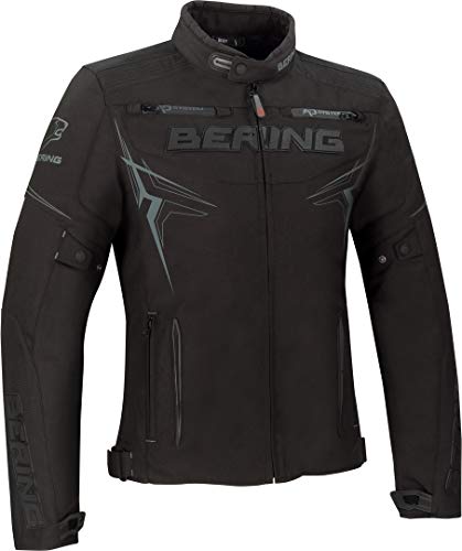 BERING Chaqueta moto WIXS Negro, Negro, L