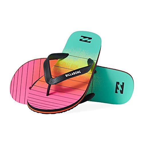 Billabong Tides 73 Stripe, Chanclas Hombre, Multicolor (Neon 5628), 42 EU