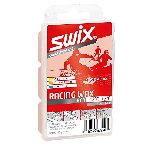 Bio-Degradable Swix Ski Snowboard Wax UR8-6 Mid Temp by Swix
