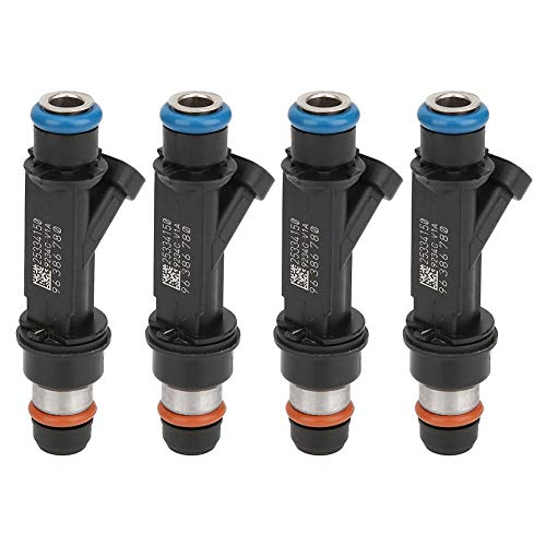 Blantye Los inyectores de Combustible de 4pcs 96386780 se adaptan a C-h-e-v-r-o-l-e-t Aveo 5 1.6L 2004-2005