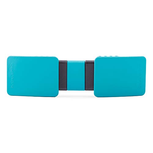 BUCKLE PRO Hebilla sin Cinturón Original Flexible para Chico y Chica. Perfecto para diario y deporte. Ajustable en Segundos y Compatible con todas las Tallas. (URBAN STREET, AQUAMARINE)