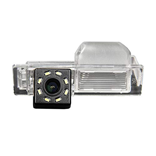 Cámara de Aparcamiento de visión Trasera HD 720p para monitores universales (RCA) (Color: Negro) para Chevrolet Aveo 2012 Trailblazer 2012 Cruze Hatchback Wagon 2012/para Opel Mokka 2012/SRX CTS